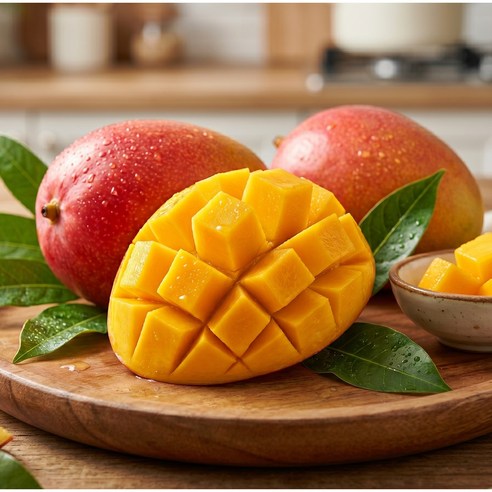 제주애플망고 2kg ,3kg 특상품 선물세트, 1박스, 제주애플망고 대과 3kg(9~10과)