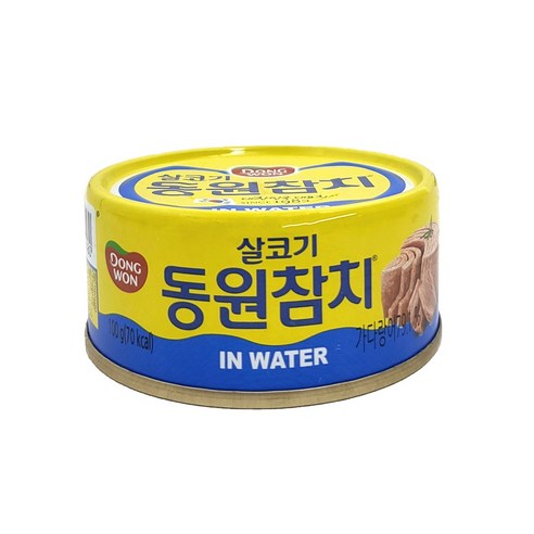 동원참치 살코기 인 워터, 100g, 24개