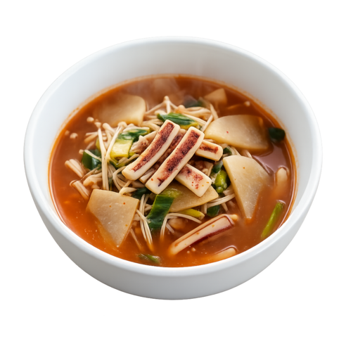 진짜 오징어, 건더기 듬뿍 들어간 [시원한 오징어 무국], 2.2kg, 1개