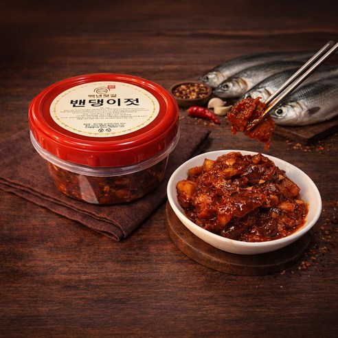 백년젓갈 밴댕이젓갈 / 국내제조 / 프리미엄 / 저염 / 400g / 500g / 600g / 1kg, 1개, 400g
