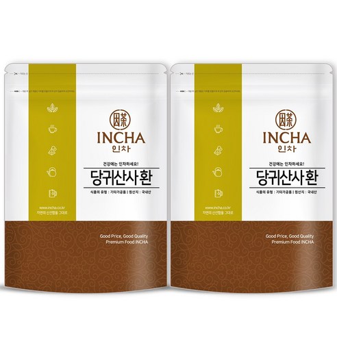 인차 국내산 당귀산사환 당귀 산사 환, 2개, 300g