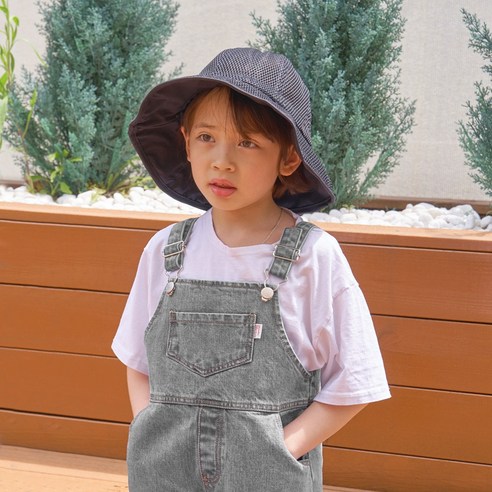 메쉬썬햇 아기모자 키즈모자 유아버킷햇 유아여름모자 여아모자 맘커플룩