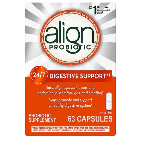 Align Probiotic Supplement 얼라인 프로바이오틱 63캡슐