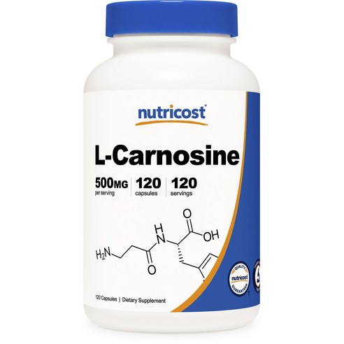 뉴트리코스트 L-카르노신 500mg 120캡슐 1병, 120정, 1개