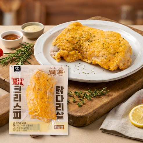 다잇닭 통살 크리스피 치킨, 90g