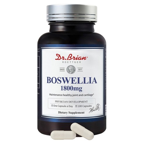 DR.BRIAN ROETTGER Dr. Brian Boswellia 닥터브라이언 보스웰리아 1800mg, 100정, 1개