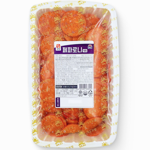 [먹고사는이야기] 사조오양 페파로니 1kg 페퍼로니