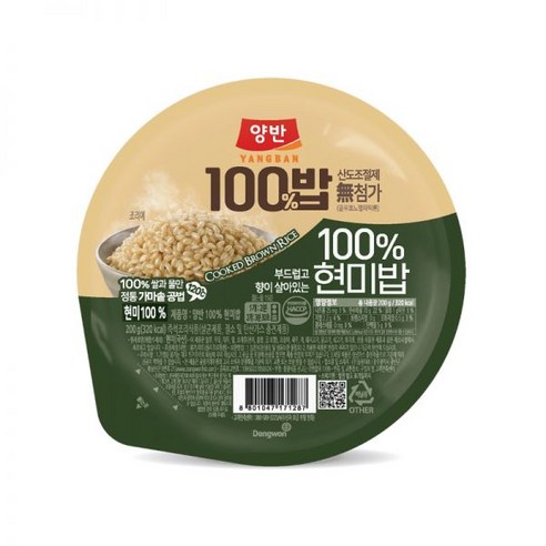 양반 100% 현미밥 200g x 16, 200g, 1개