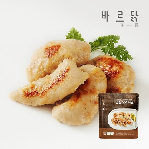 바르닭 특수부위 안심 오리지널, 1개, 100g