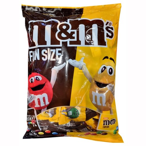 mnm 엠앤엠즈 펀사이즈 믹스 초콜릿 1,662g, 1.662kg, 1개