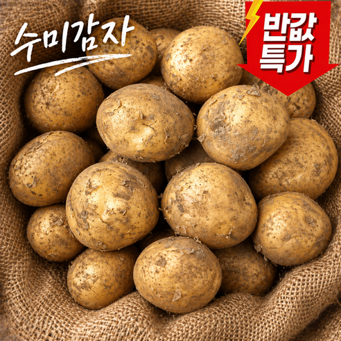 [파격세일]딱100박스만 산지직송 국내산 수미 햇감자, 1박스, 2kg (중)