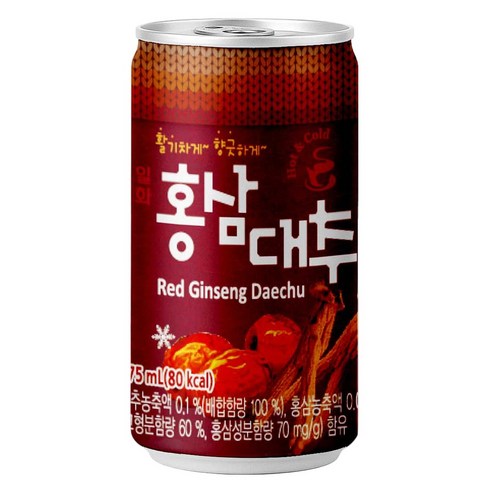 일화 홍삼대추 175mlx30캔