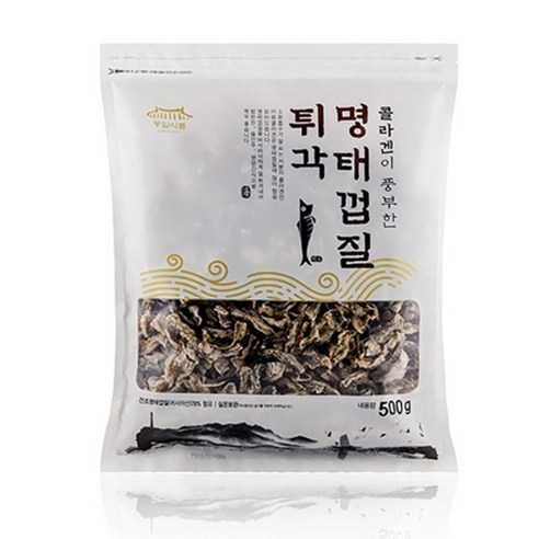동일식품 명태껍질튀각 500g 콜라겐이 풍부한 명태껍질튀각 술안주 반찬