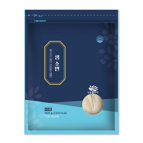 [넉넉한6인분] 누들트리 진짜 맛있는 생소면 국수소면 옛날국수