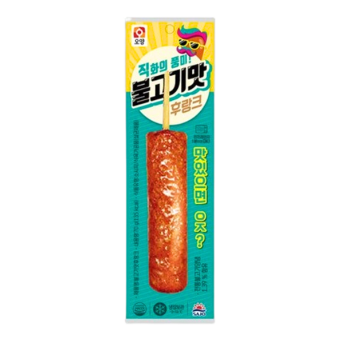 (동춘상회)사조오양 불고기맛 후랑크 70g* 30개/프랑크/핫바