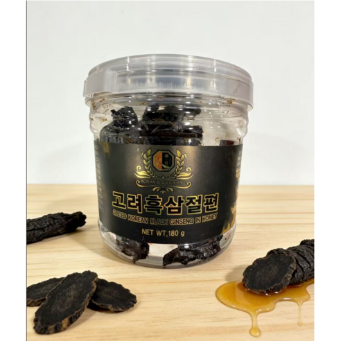 고려 흑삼 절편   180g ,  2 통
