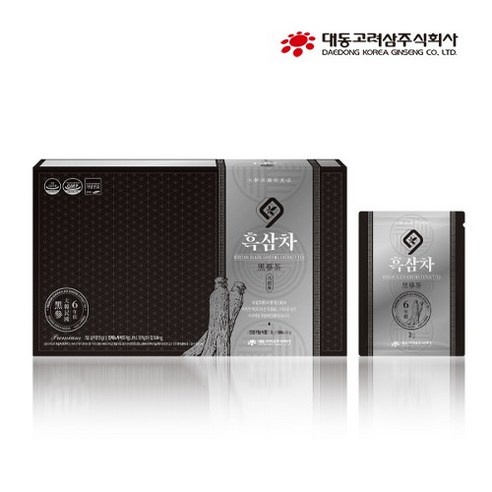 흑삼차100포, 100개, 300g