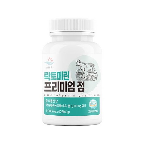 순수한줌 락토페린 프리미엄 정 60g