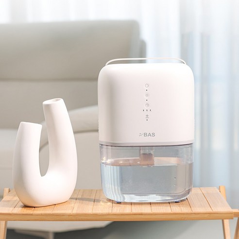 BAS 저소음 무드등 미니 제습기 1.5L (펠티어 방식), SMA-DH230