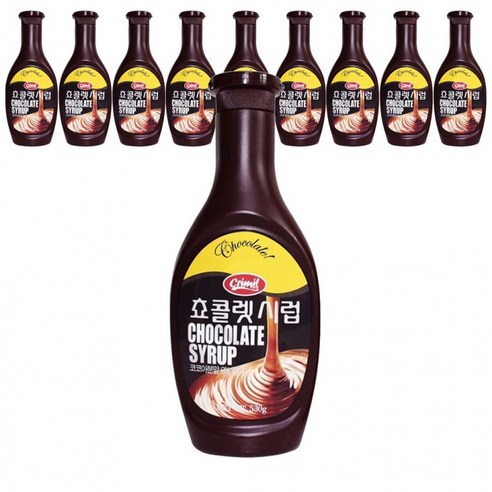 맛있는 서강유업 초코시럽 530g x 10개[음료], 1개, 1ml