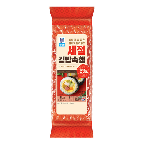 대림선 세절김밥속햄 1kg * 6개