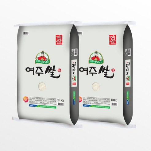 햅쌀 25년산 대왕님표 여주쌀 추청(특등급) 10kg, 2개, 10kg, 2개