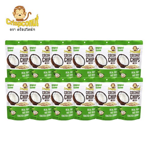 킨디 크리스프코넛 코코넛칩 40g 크래커