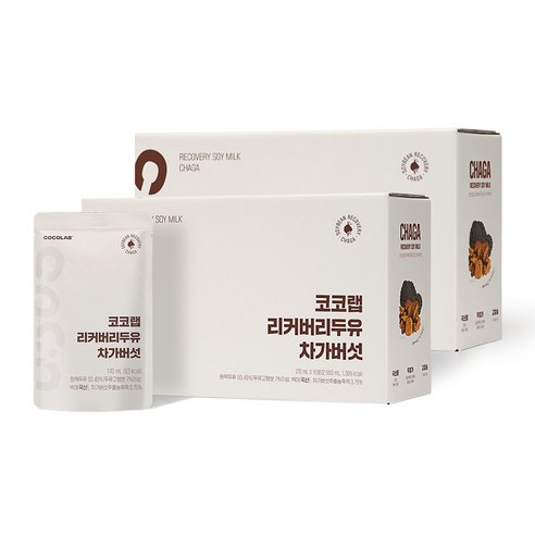 코코랩 리커버리 두유 차가버섯