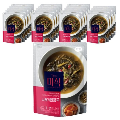 더미식 시래기된장국