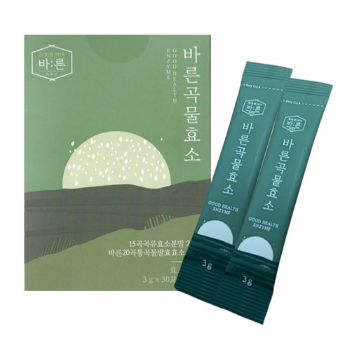 건강한약속바른 곡물효소 누룽지맛 30포