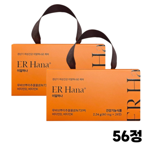 이알하나 ERr731 여성 갱년기 영양제