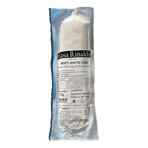 까사리날디 모짜렐라 블럭 로그 치즈 1kg 냉동