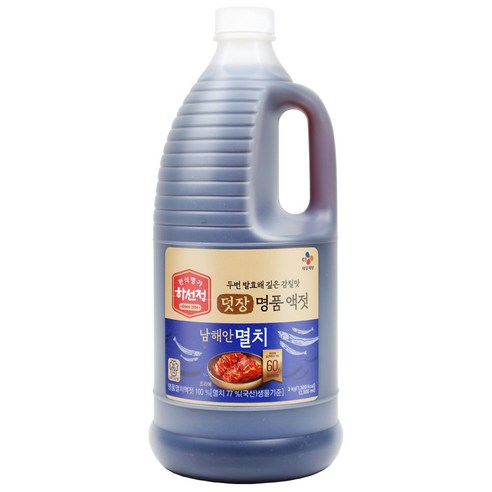 (상온)하선정 남해안 명품멸치액젓 멸치액젓, 3kg, 3개