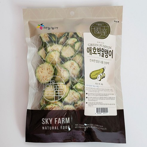 하늘농가 국산 애호박말랭이 100g, 애호박말랭이 100g, 1개