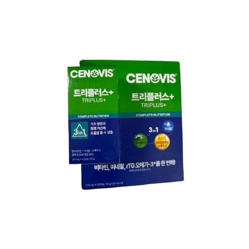 세노비스 트리플러스 1150mgx100캡슐 종합 멀티비타민 맨 우먼 미네랄 오메가3 칼슘 마그네슘 아연 영양제