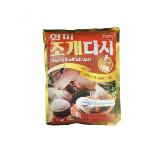화미 조개다시, 1kg, 1개