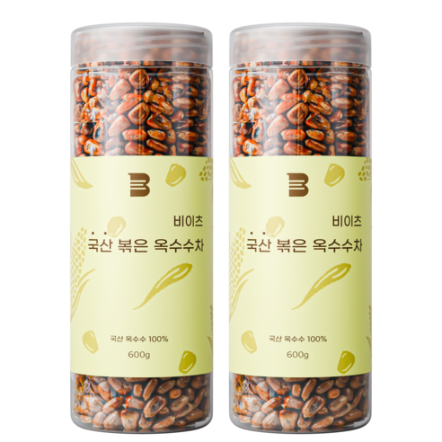 [국산 100%] 비이츠 국산 볶은 옥수수차