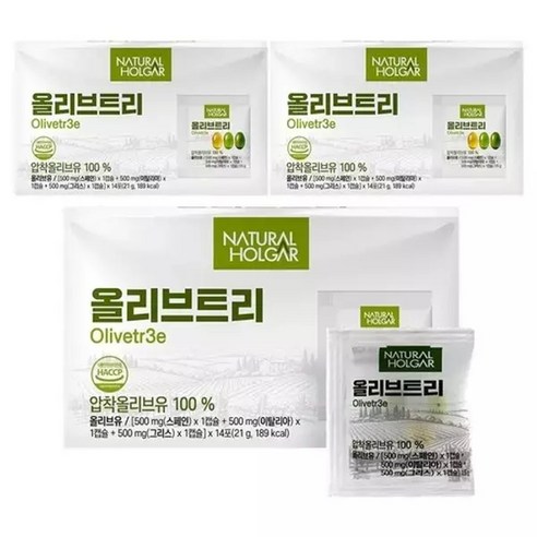 네츄럴올가네츄럴올가 올리브트리 3박스 (박스당 14포)