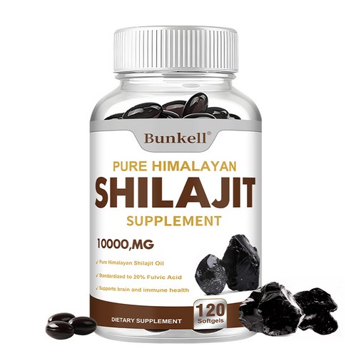 순수 히말라야 산맥 쉐라톤 10,000mg - 푸리산 - 지구력, 파워, 운동성능 향상, 1개, 60정