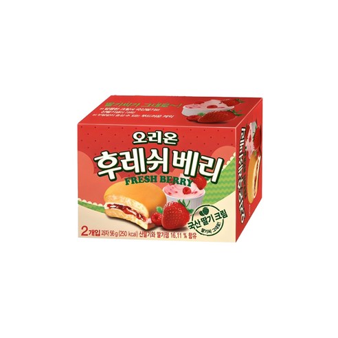 오리온 후레쉬베리 딸기