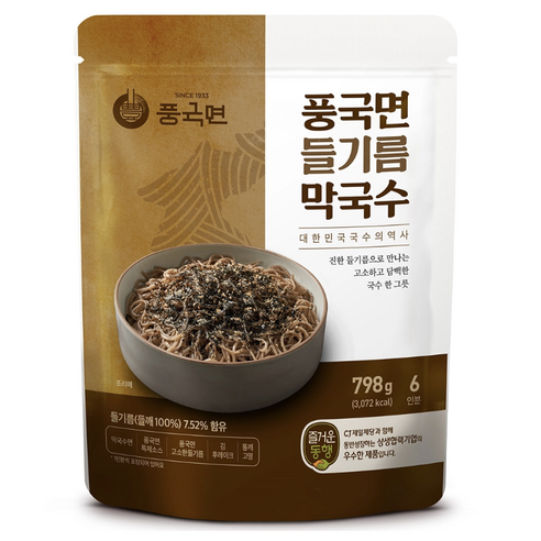 풍국면 들기름 막국수 798g 6인분