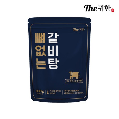 더 귀한 뼈없는 갈비탕 900g, 900g, 9개