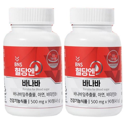 [KLEVASHARP] BNS 혈당엔 바나바, 4박스, 90회분