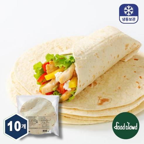 세미원 밀또띠아 10인치 774g (64.5g x 12장), 12개, 774g