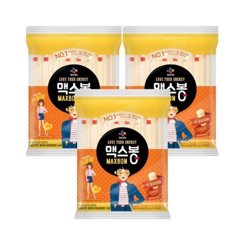 CJ 맥스봉 더 오리지널 455g, 455g, 3개