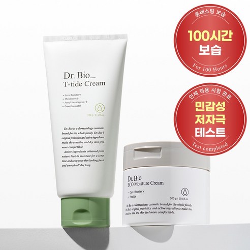 닥터바이오 에코 크림300g+티타이드 크림320g 아기 보습세트, 1개