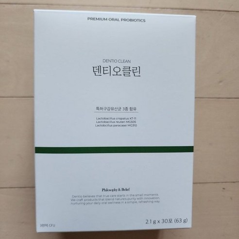 성인 유산균 구강 건강 증진 분말 면역력 지원 소화 도움, 30포, 1개, 30정, 1개