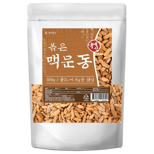 건강중심 국산 볶은 맥문동 300g