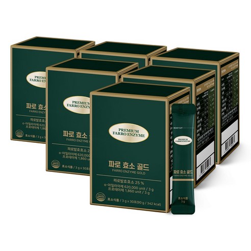 올바른건강식품 파로 효소 골드 30p