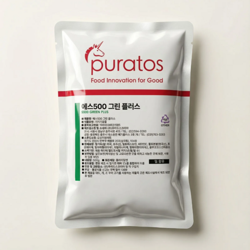 에스500 그린플러스 500g 퓨라토스 제빵 계량제, 1, 500g